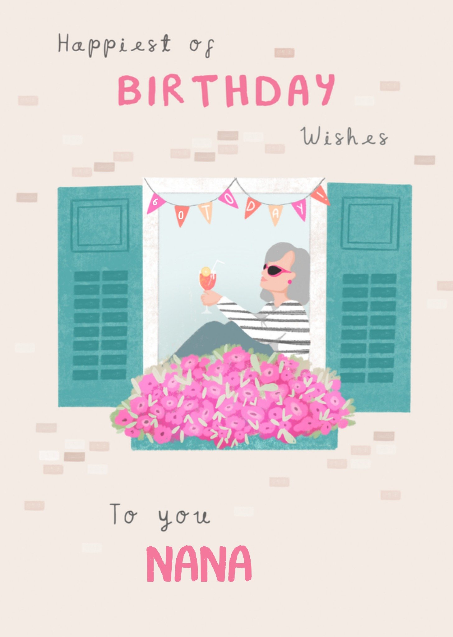 Verjaardagskaart to you nana Kaart Millicent Venton