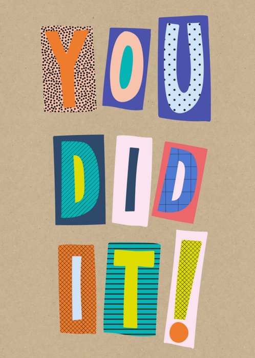 Greetz | Geslaagd kaart | you did it!