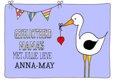 Sandysign | Geboortekaart | Mama's