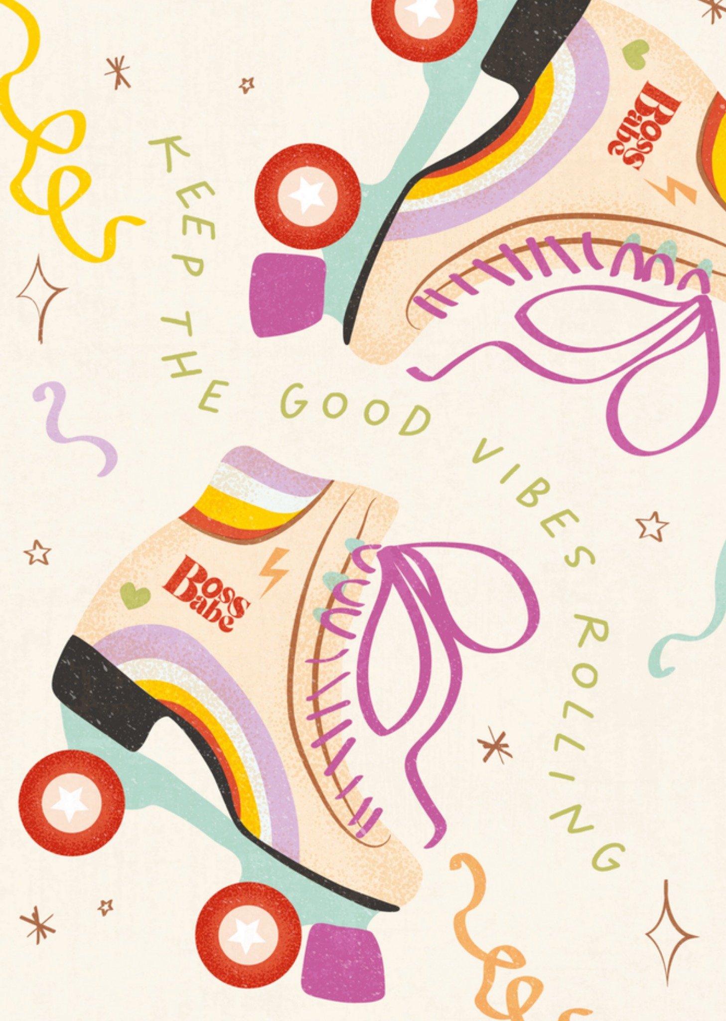 Geslaagdkaart rolschaatsen Kaart Melolelo