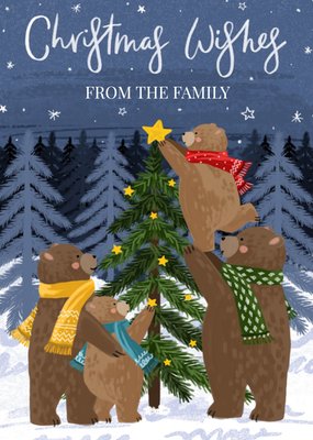 Okey Dokey Design | Kerstkaart | Vrolijk | Beer