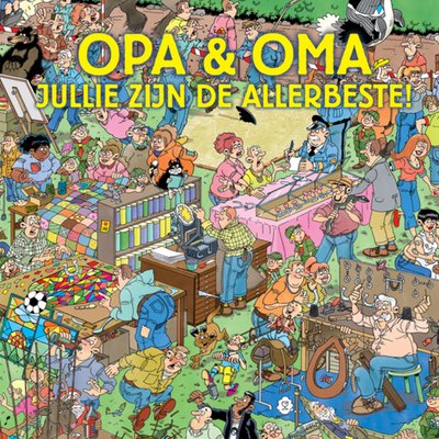 Jan van Haasteren | Opa en oma dag | de allerbeste