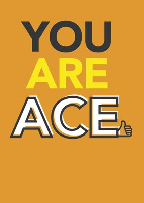 UK Greetings | Denken aan kaart | you are ace