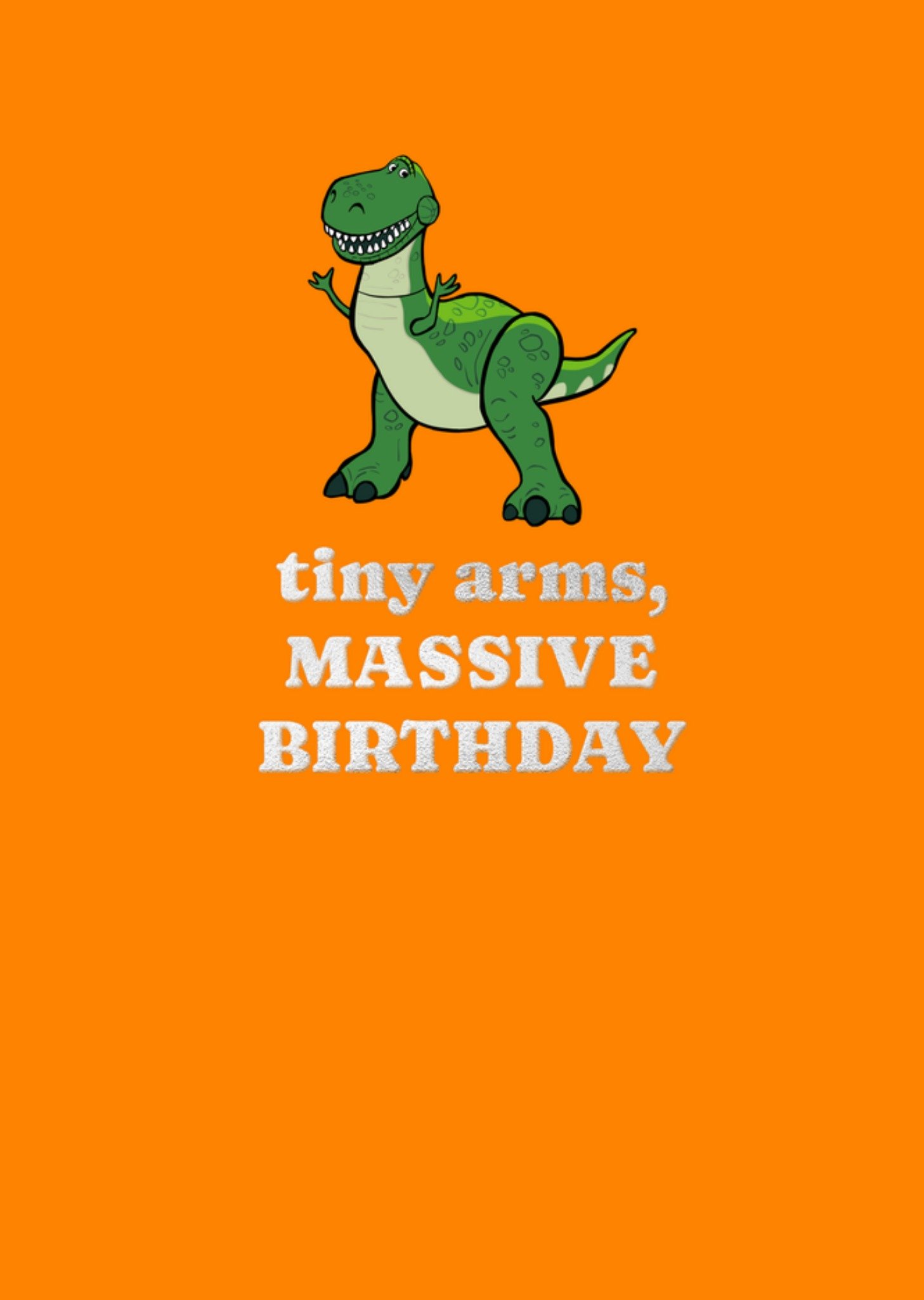 Disney Pixar Verjaardagskaart Rex Toy Story