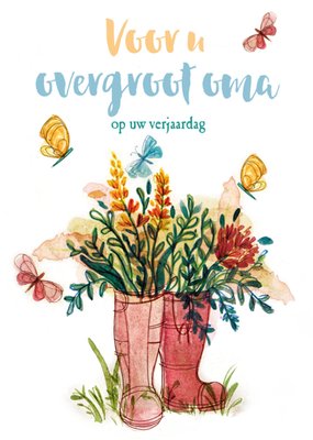 Greetz | Verjaardag | Bloemen | Overgrootoma