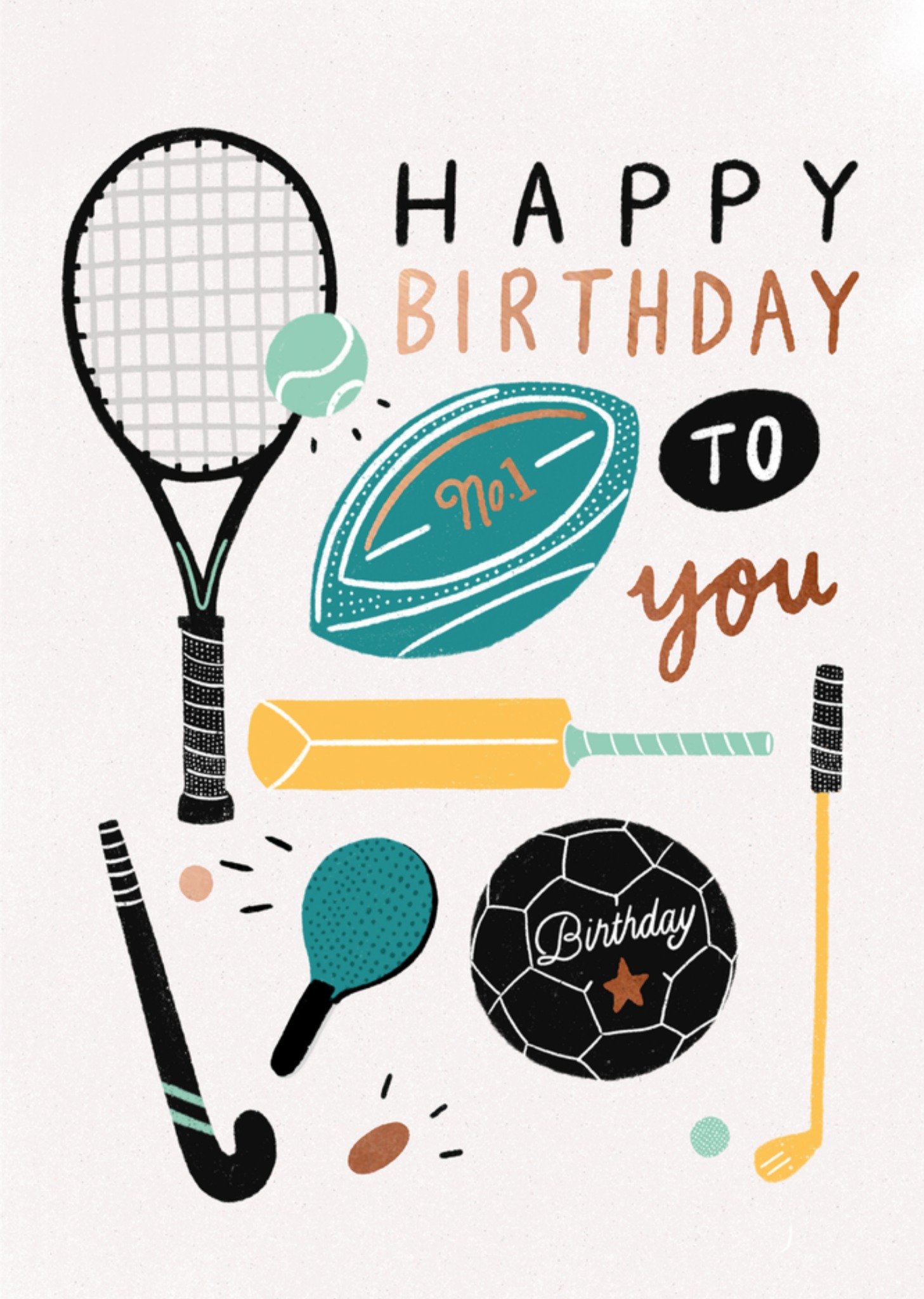 Bold Moves Verjaardagskaart Sport Kaart Hotchpotch