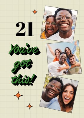 Greetz | Verjaardagskaart | 21 jaar | fotokaart