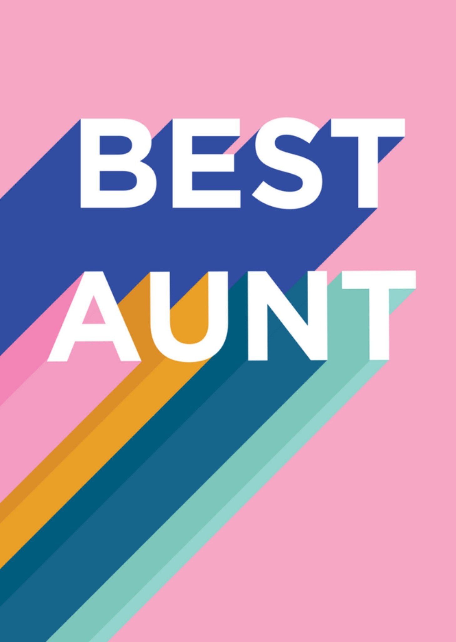 Natalie Alex Verjaardagskaart Best aunt Kaart Mifkins