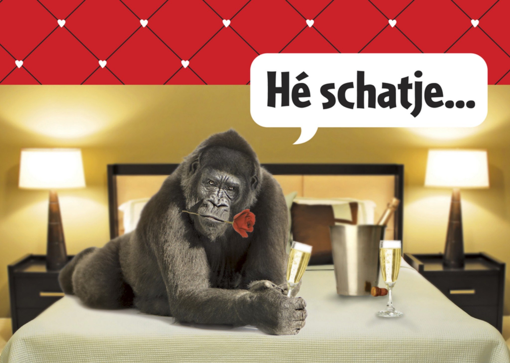 Paperclip He schatje. Standard Card