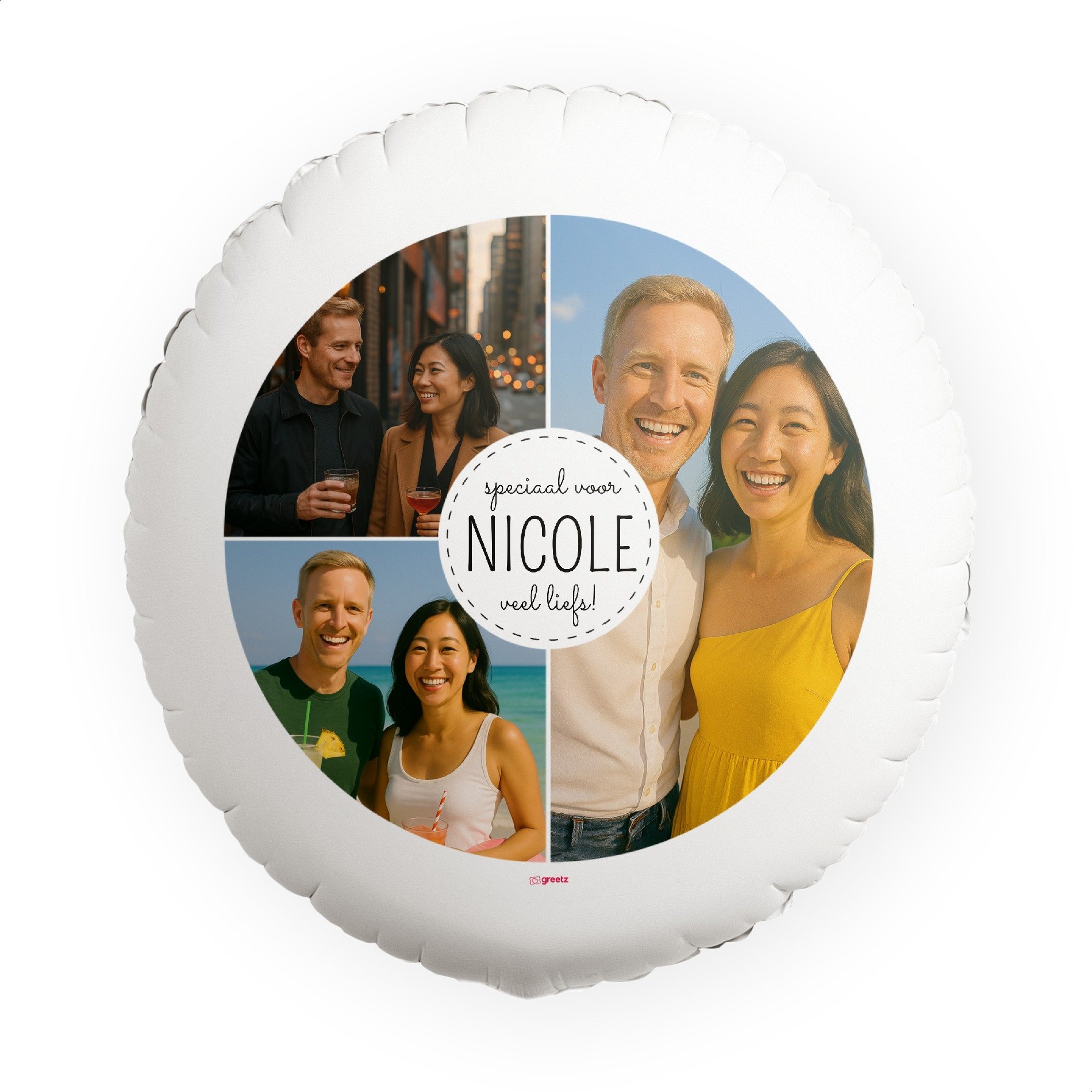 Ballon Speciaal voor jou met eigen foto