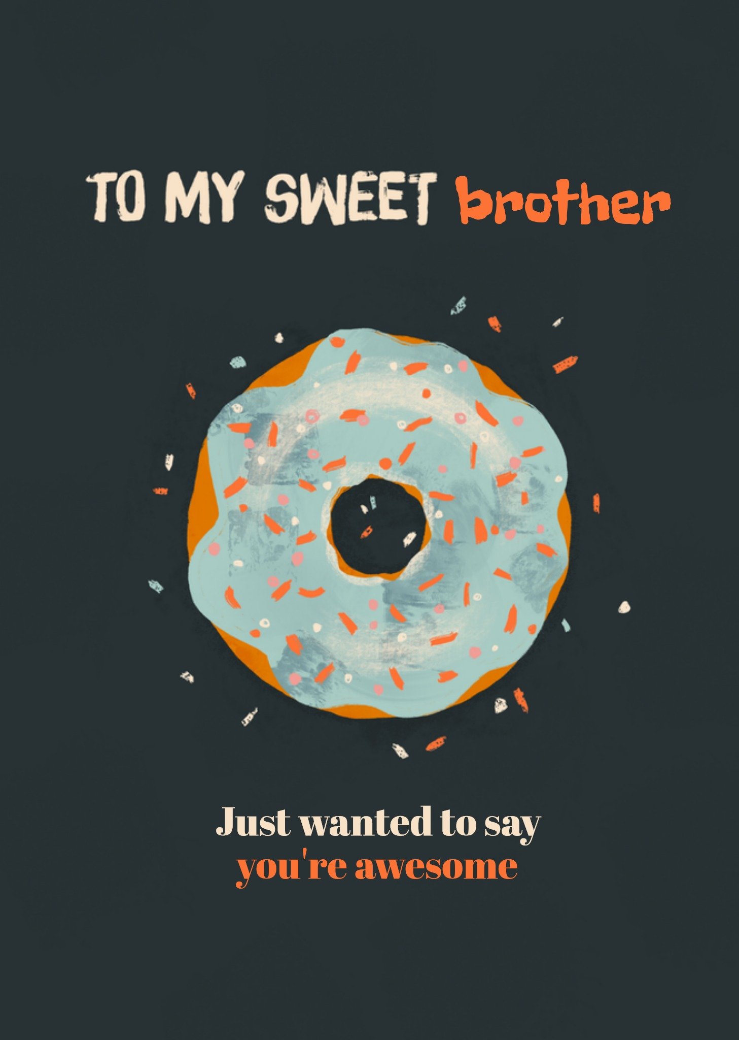 Zomaar kaart Broer Greetz