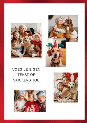 Gemaakt door greetz | Kerstkaart | Voeg je eIgen tekst of stickers toe