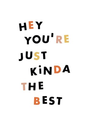 Greetz | Denken aan kaart | You're just kinda the best