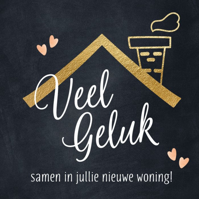 Luckz I Nieuwe woning kaart | Veel geluk 