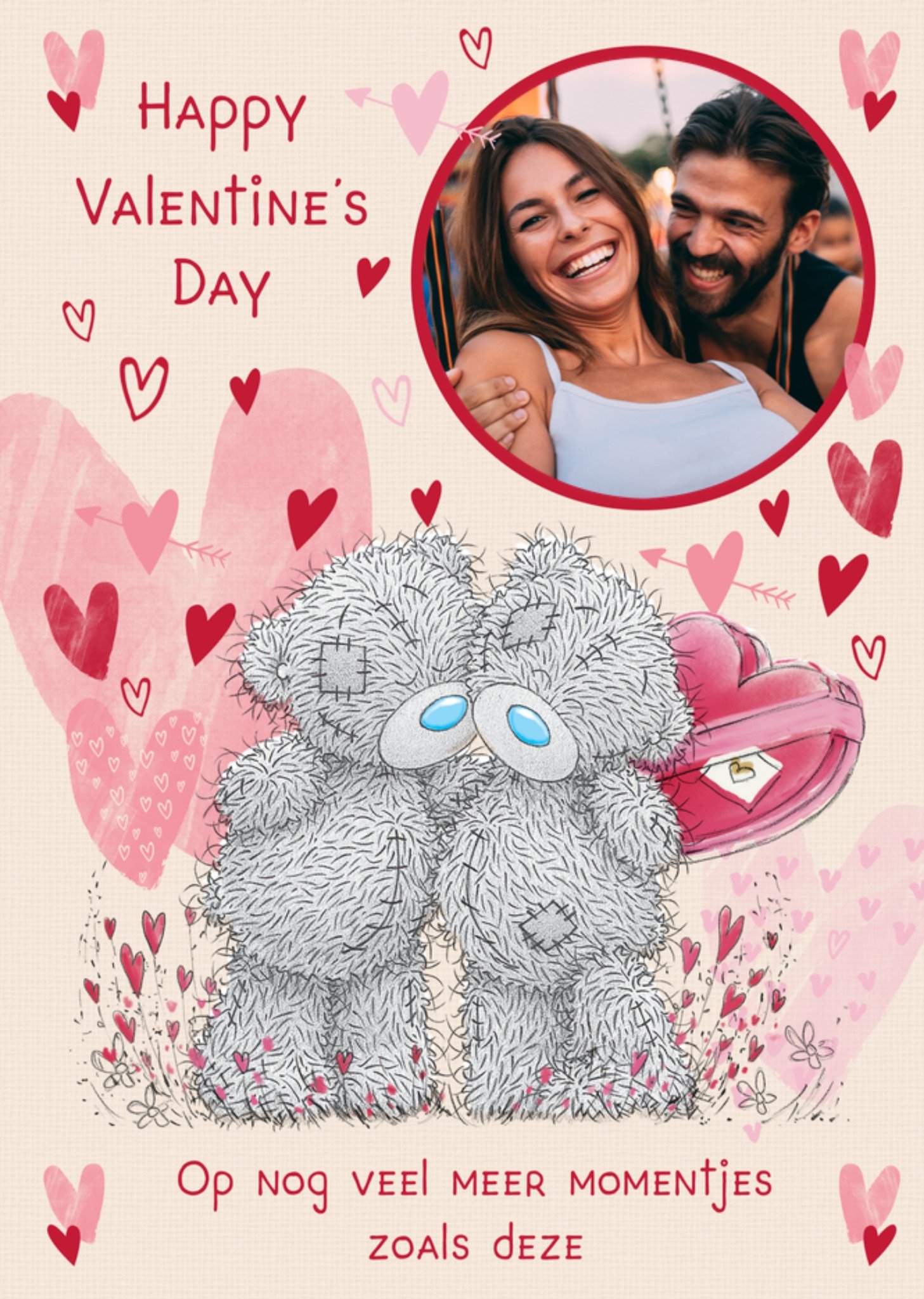 Valentijnskaart Met foto Kaart Me to You