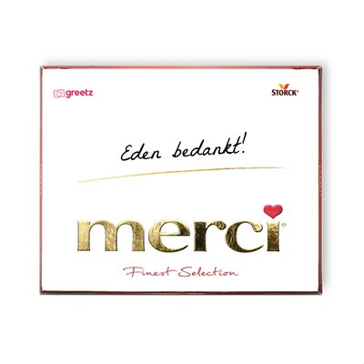 Merci | Bedankt met eigen naam | 250g