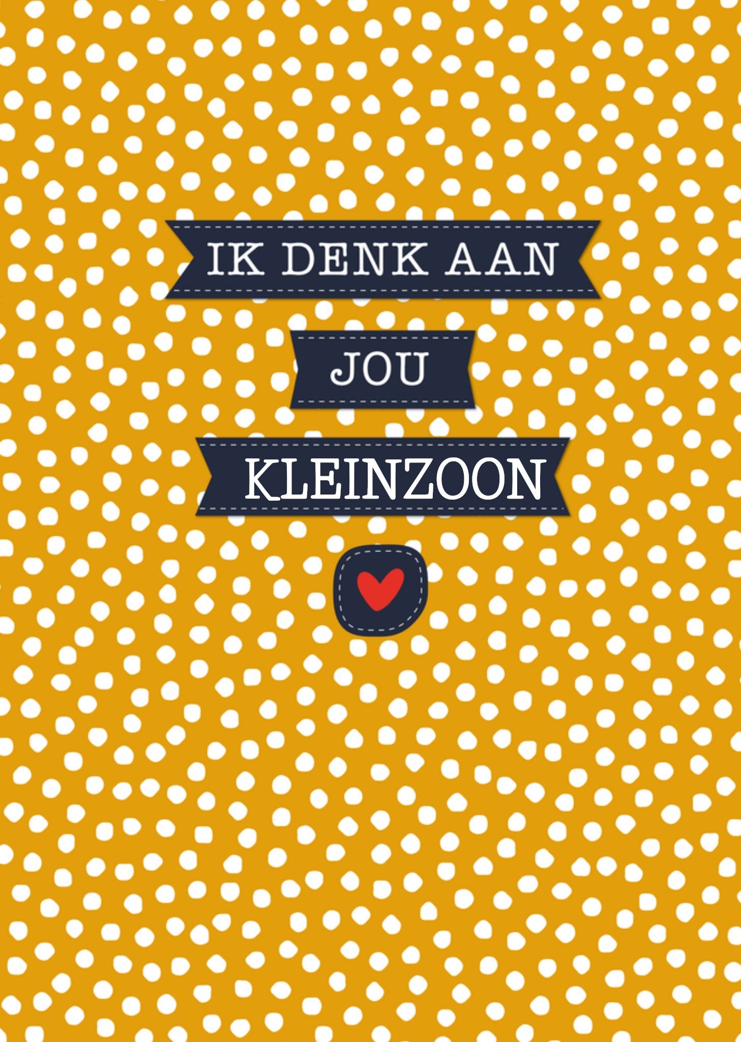 Denken aan kaart Kleinzoon Kaart Paperclip