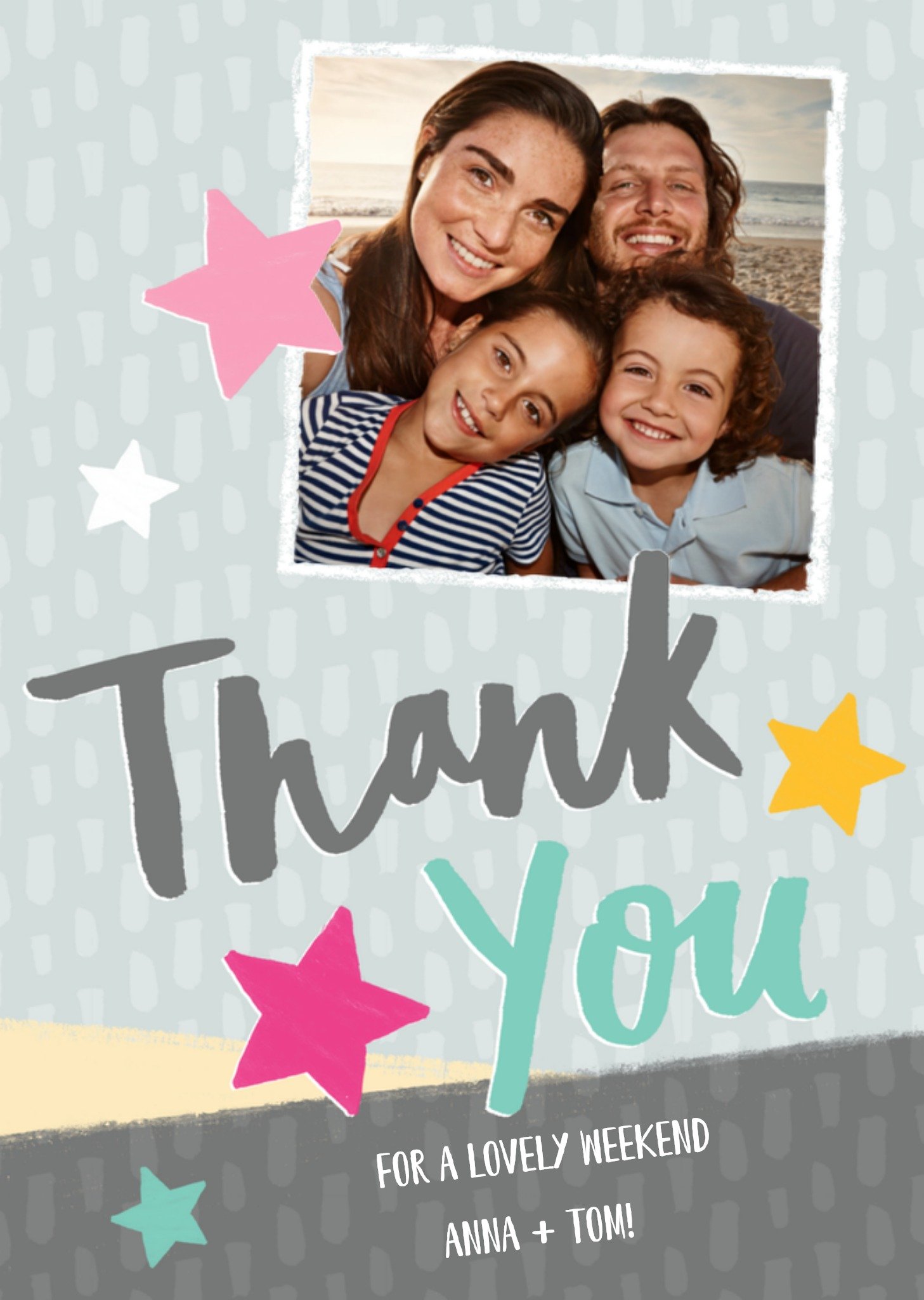 Bedankt Neutraal Kaart Greetz