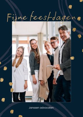 Greetz | Kerstkaart | Glitter | Foto | Zakelijk