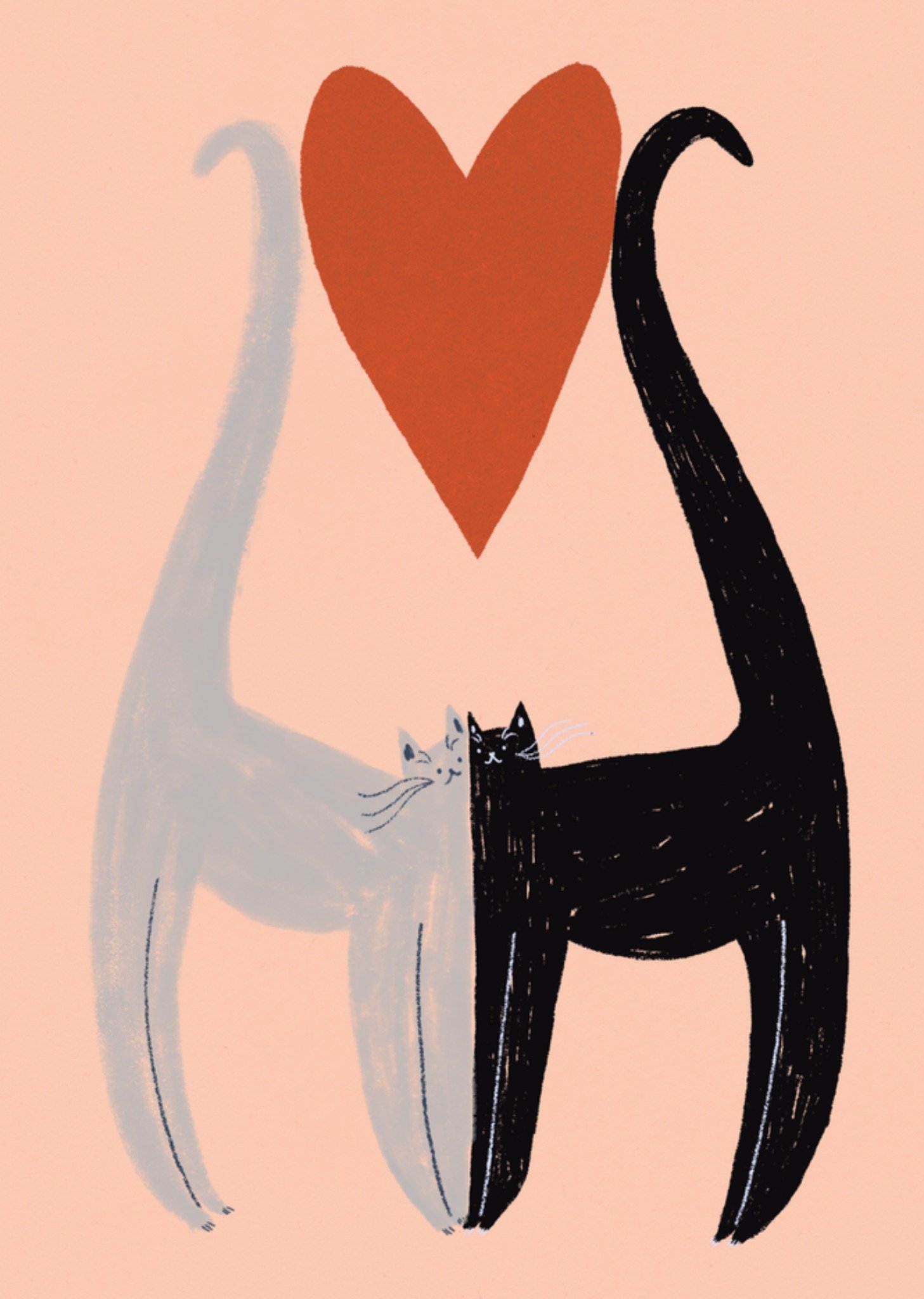 Greetz Jungle Studio Verjaardagskaart Katten Standard Card