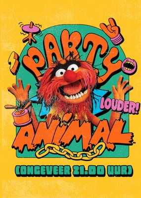 Muppets | Vaderdagkaart | Party Animal