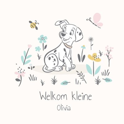 Disney | Geboortekaart | Dalmatians | Kleine meisje