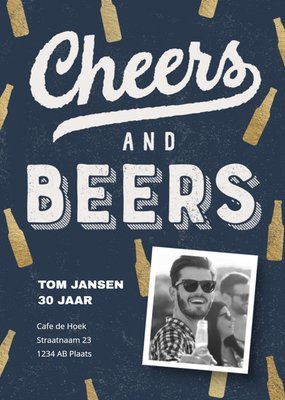 Luckz | Uitnodiging verjaardag | Cheers and beers