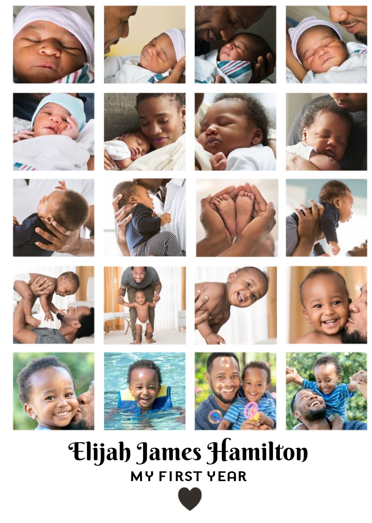 Vaderdagkaart Fijne Eerste Vaderdag fotokaart Kaart Greetz