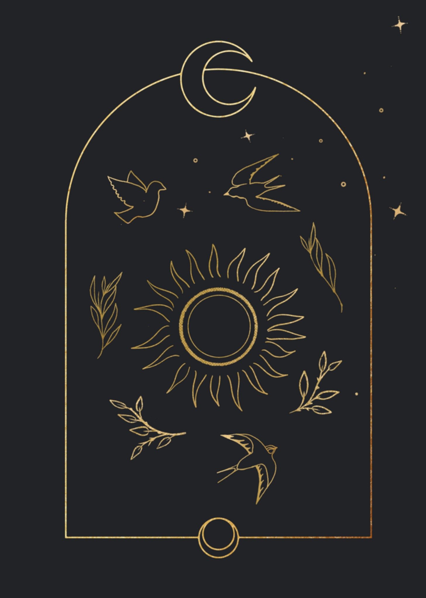 Condoleancekaart Illustratie Universum Kaart Greetz