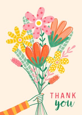 Marieke Witke | Bedankkaart | bloemen