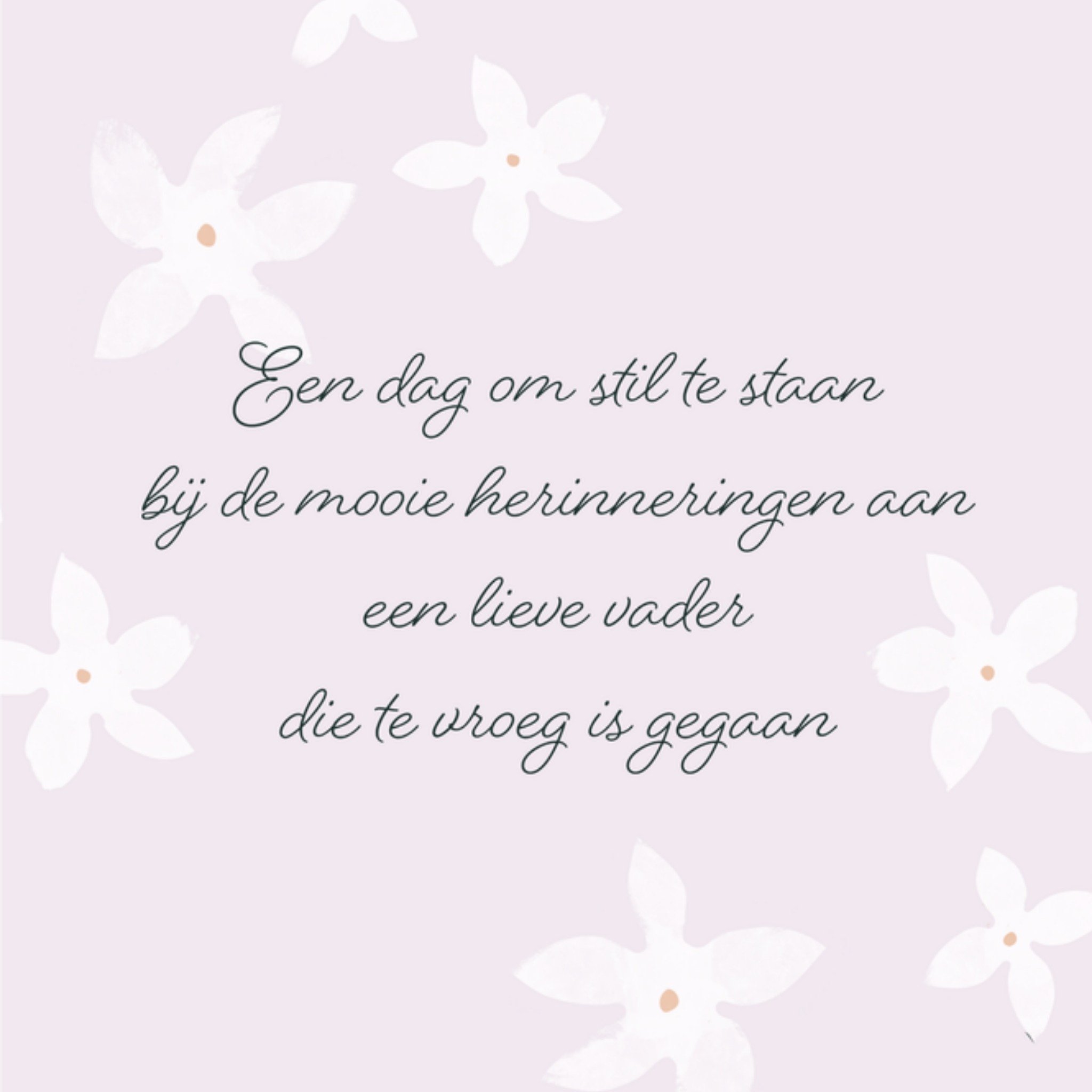 Greetz Vaderdagkaart Sterkte Vierkant