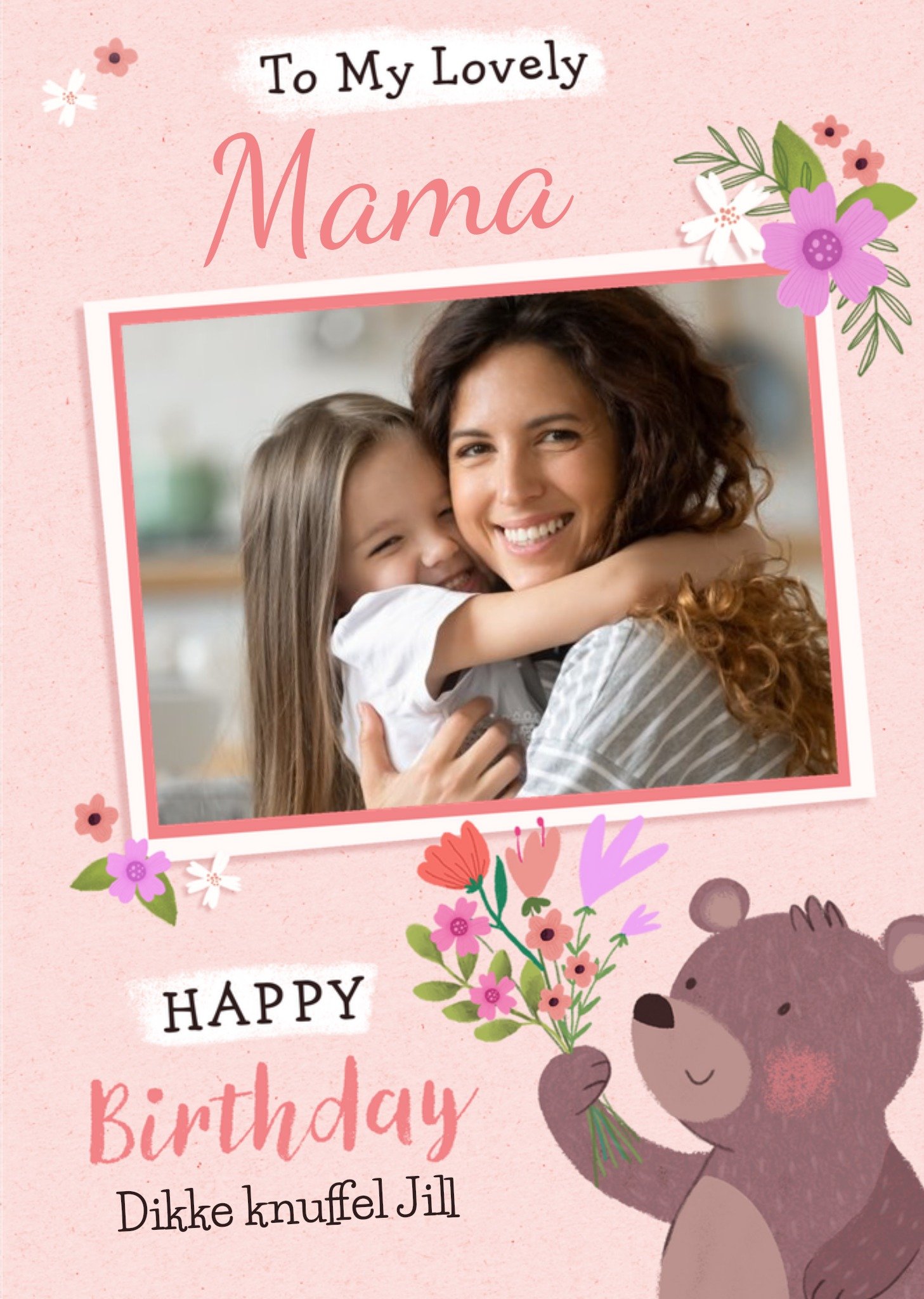 Verjaardagskaart Beertje Met foto Kaart Greetz