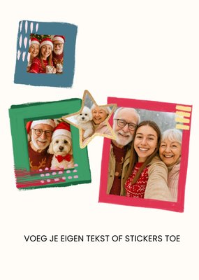 Gemaakt door greetz | Kerstkaart | Voeg je eIgen tekst of stickers toe