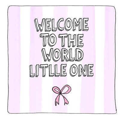 Sandysign | Geboortekaart | Welcome to the world