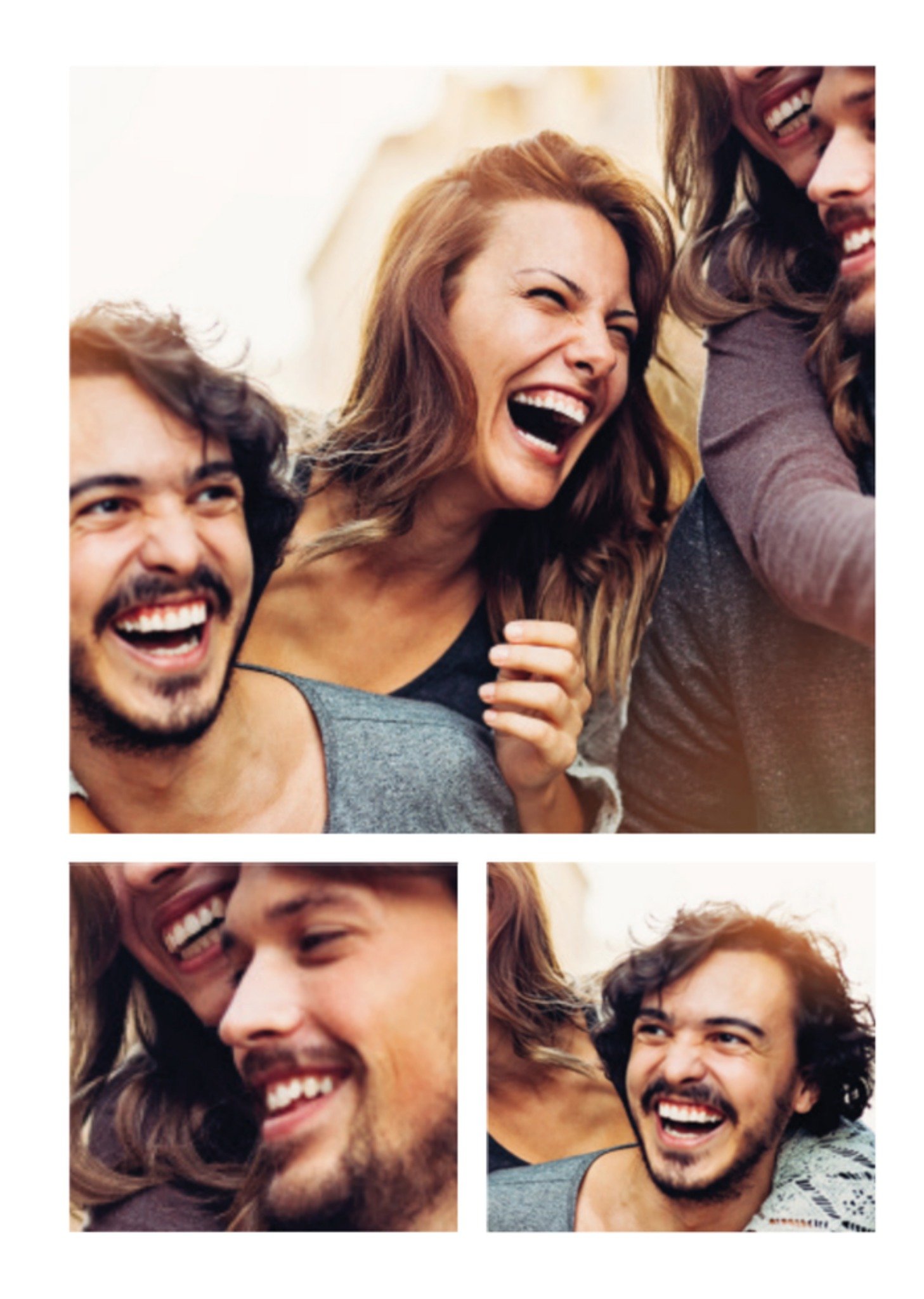 Vriendschapskaart collage Kaart Greetz