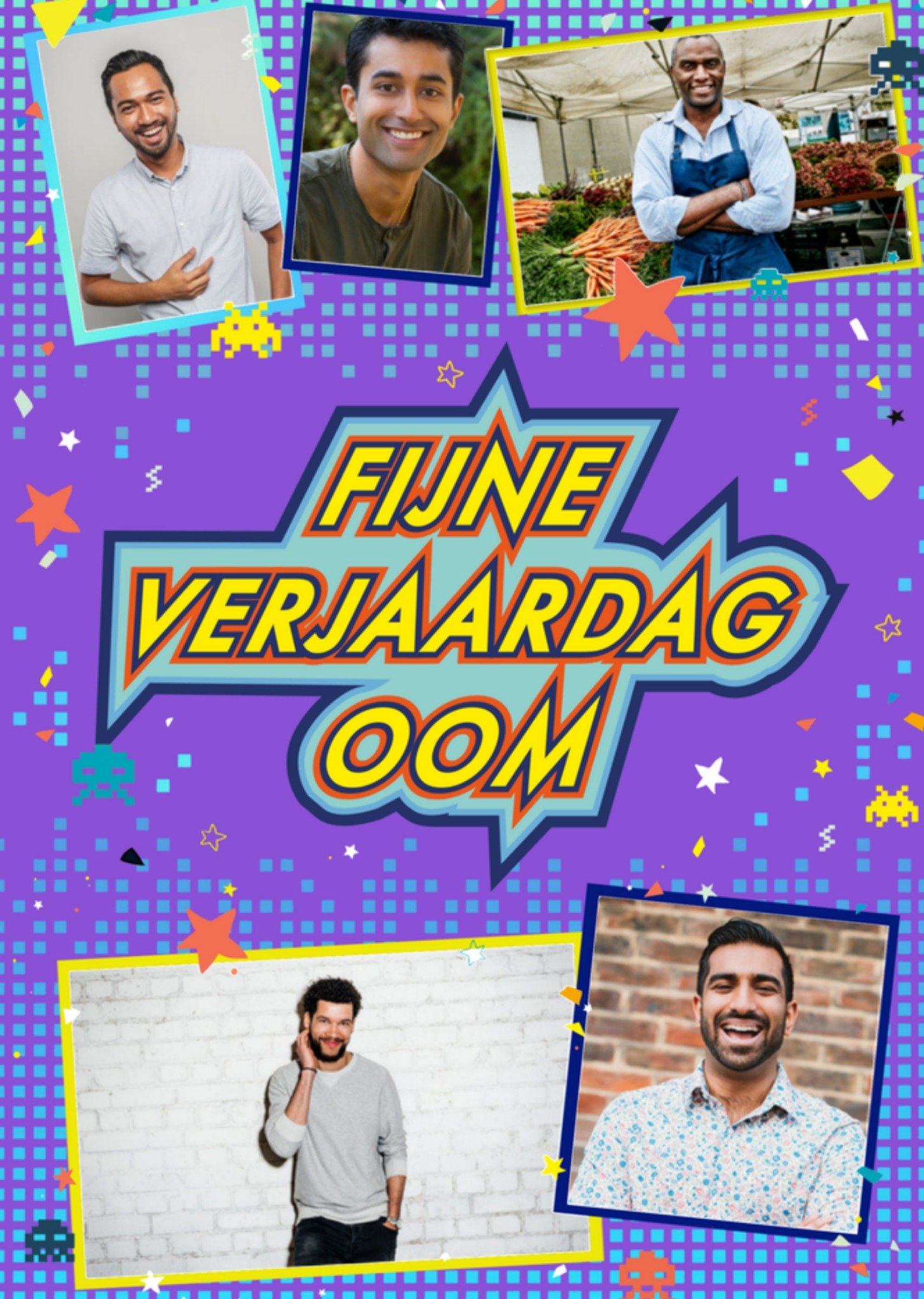 Verjaardagskaart fotokaart oom Kaart Paperlink