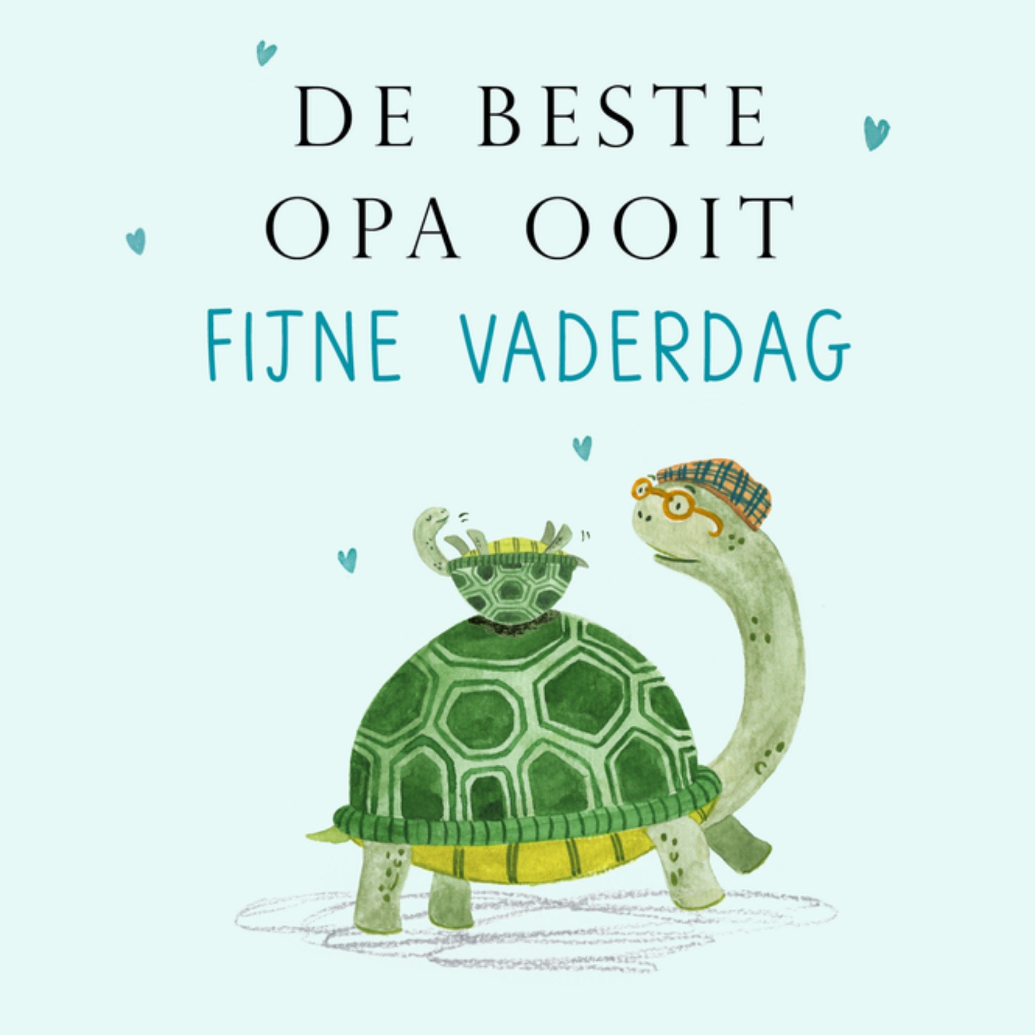 Greetz Vaderdagkaart De beste opa ooit Fijne Vaderdag. Vierkant