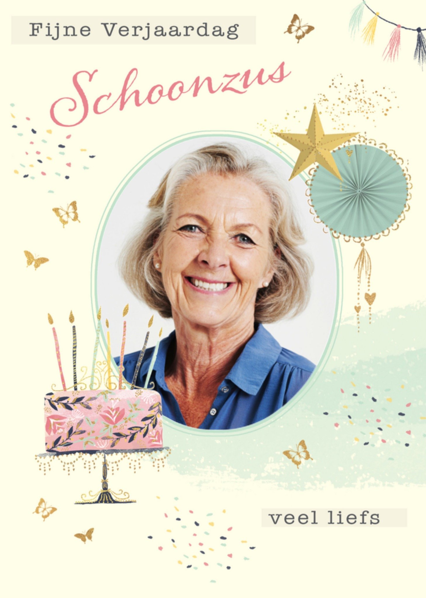 Verjaardagskaart foto schoonzus Kaart Paperlink