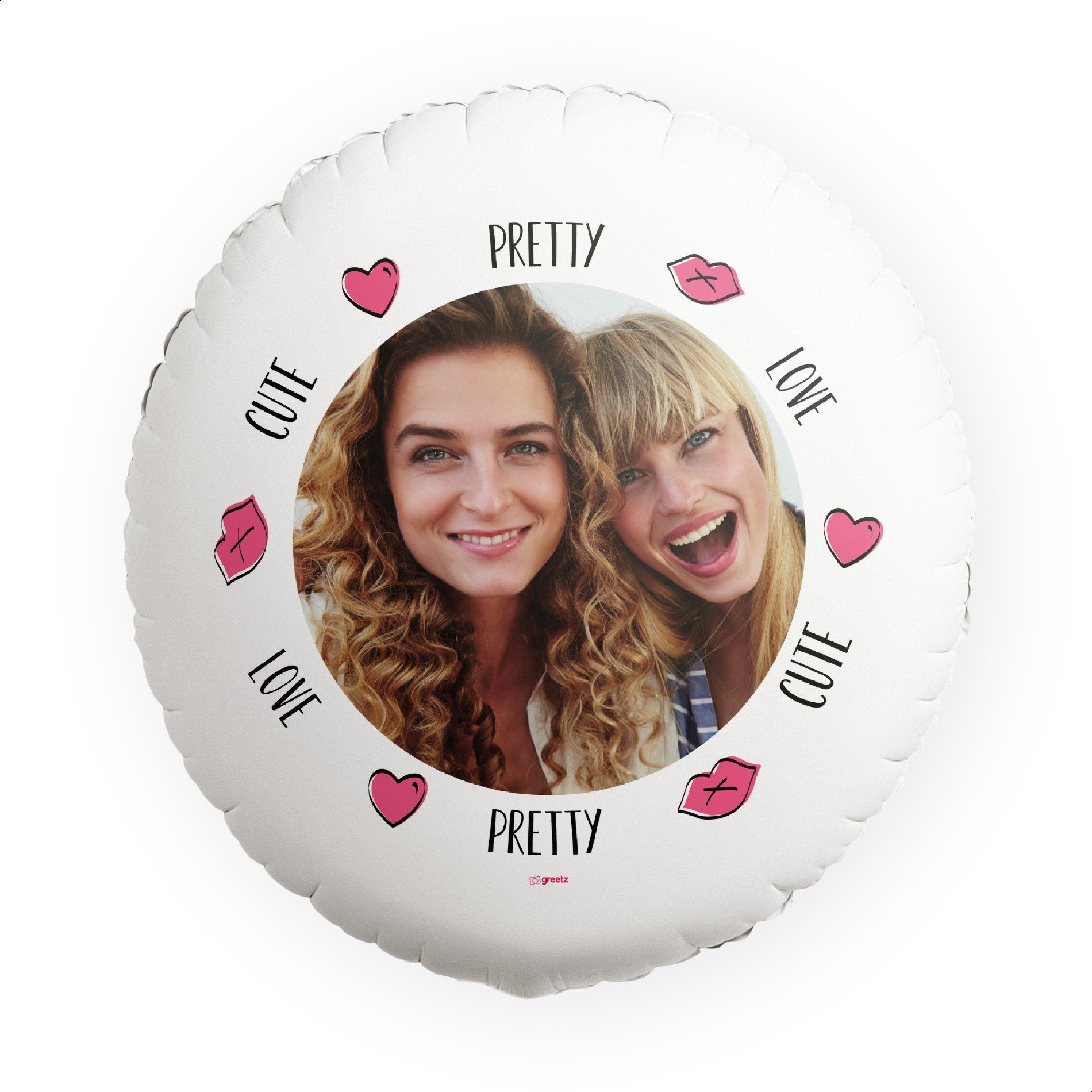 Greetz Ballon Pretty Cute! met eigen foto Balloon