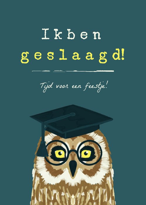 Greetz | Examen | Uitnodiging | Uil