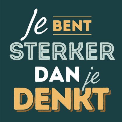 Greetz | Sterkte kaart | sterker dan je denkt
