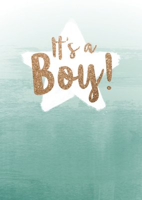 UK Greetings | Gender onthulling | It's a boy!