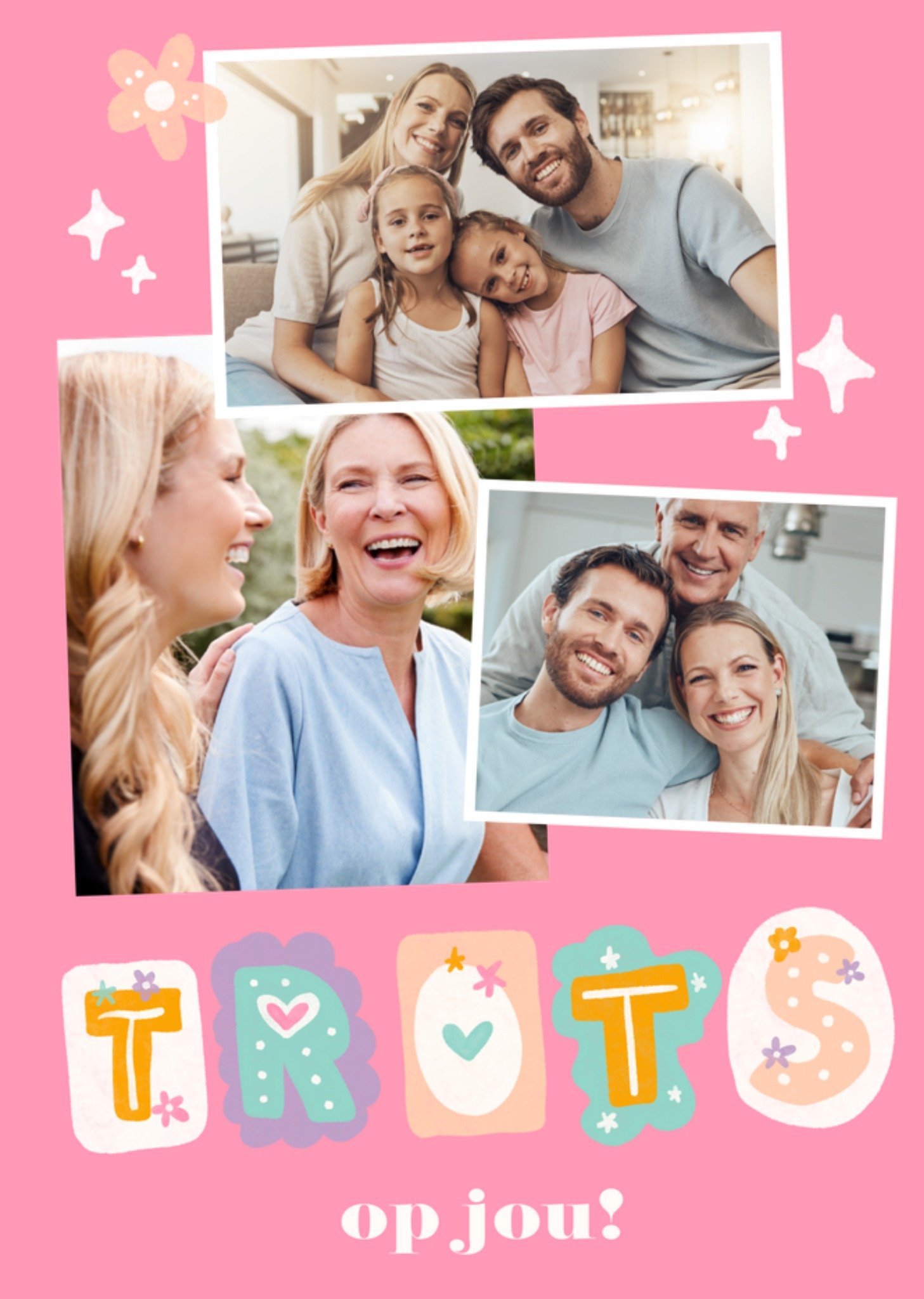 Geslaagdkaart Trots op jou! Fotokaart Kaart Greetz