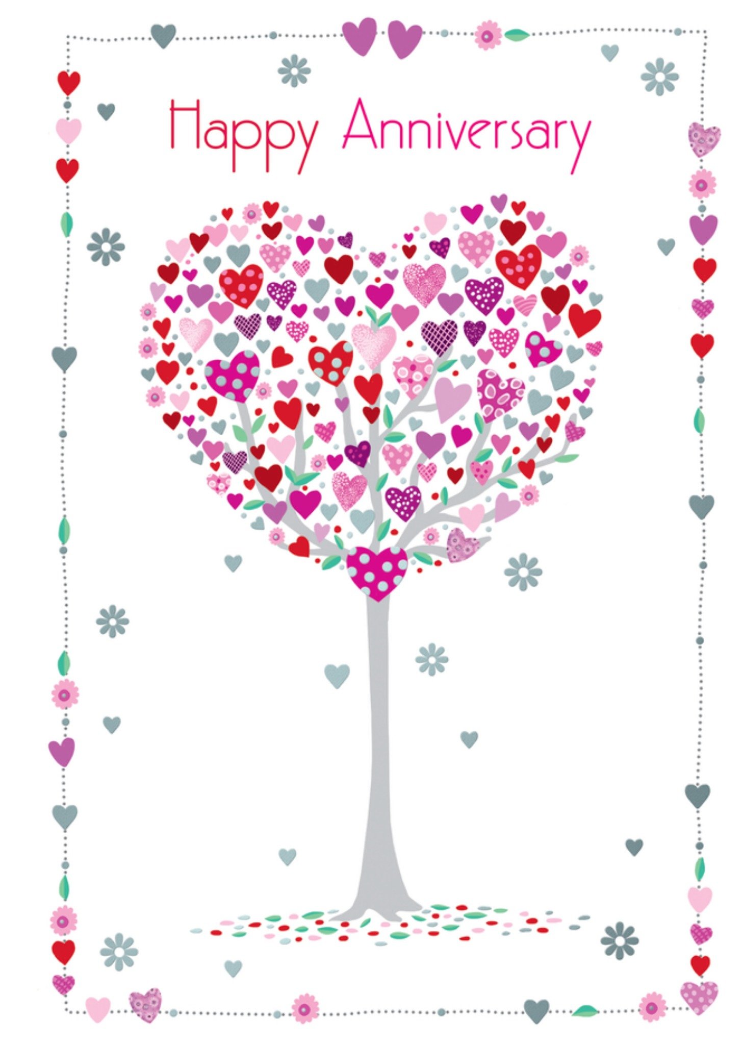 Jubileum kaart Happy anniversary Kaart TMS