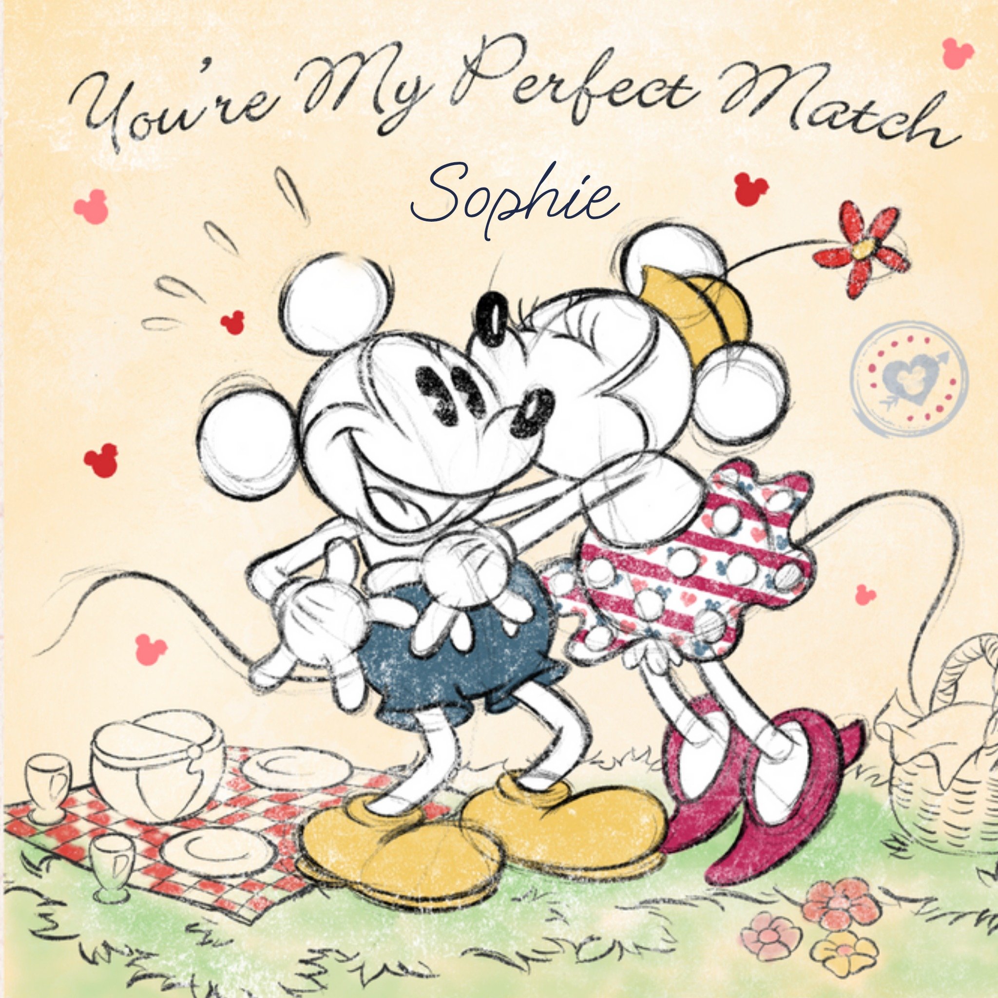 Disney - Valentijnskaart - You're my perfect match