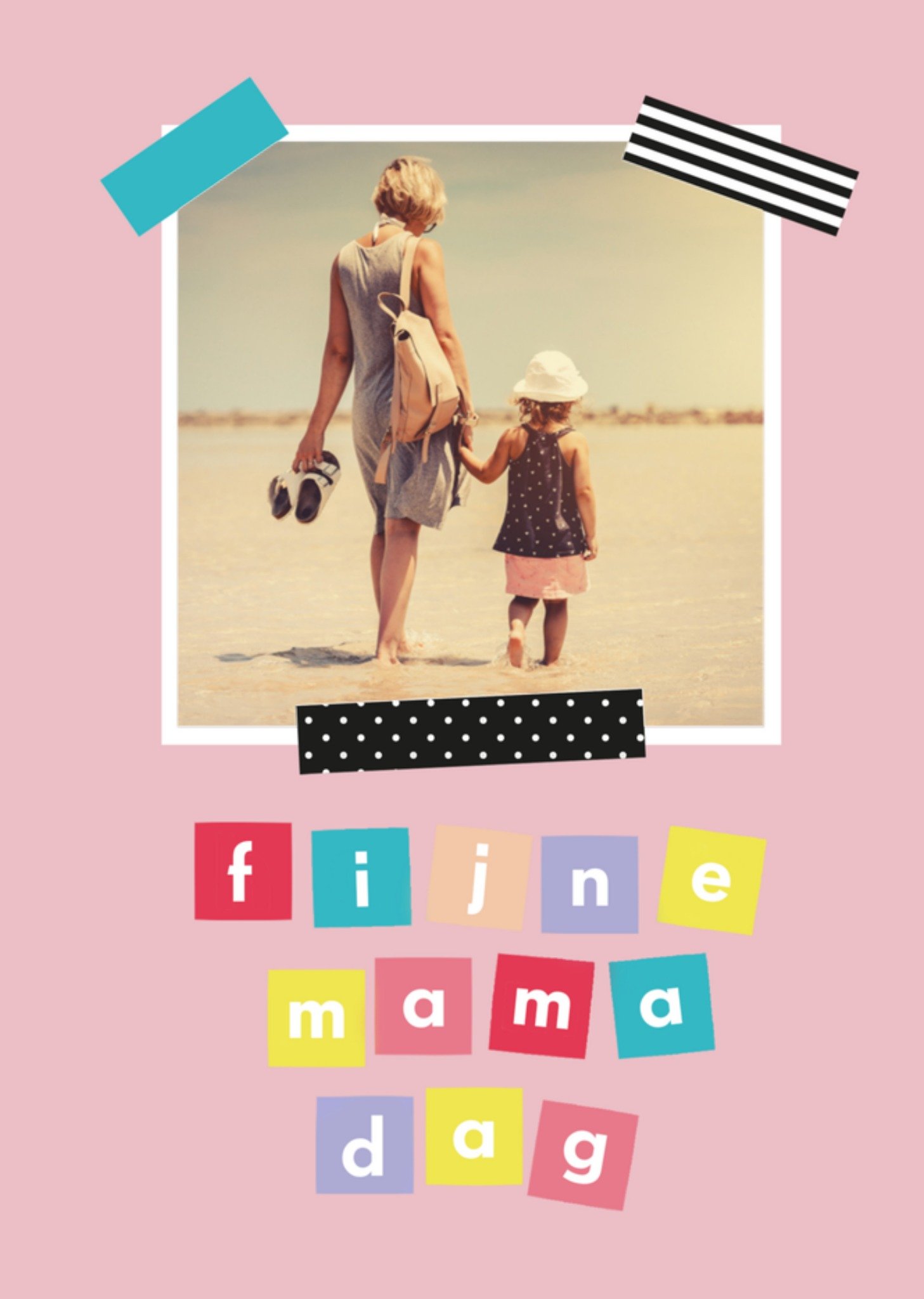 Greetz Moederdagkaart fotokaart mama dag Standard Card