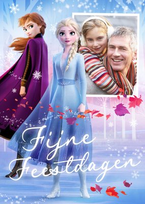 Frozen | Kerstkaart | Met foto | Elsa en Anna