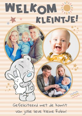 Me To You Welkom Kleintje Collage Geboorte Kaart