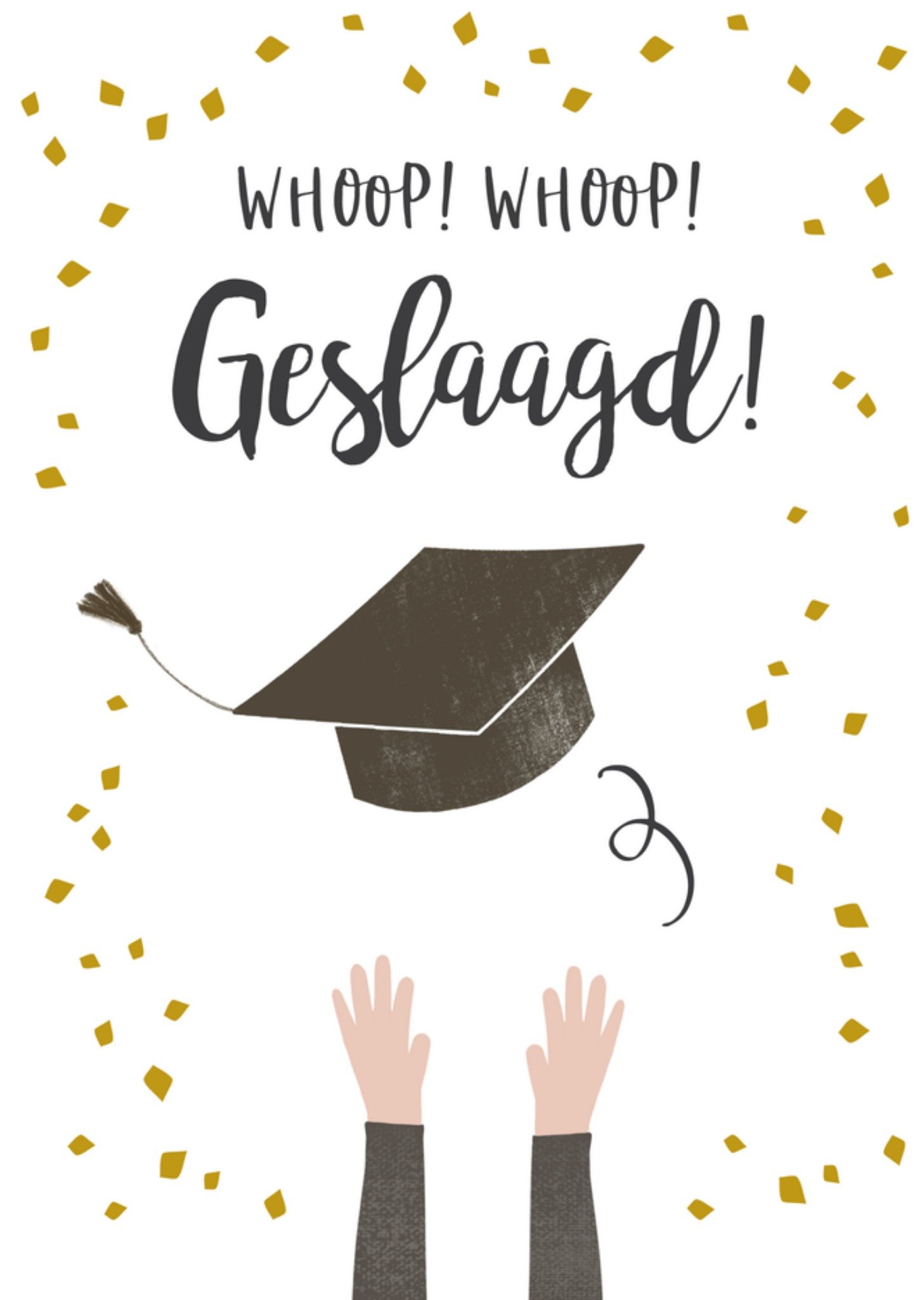 Geslaagd kaart illustratie Kaart Tsjip