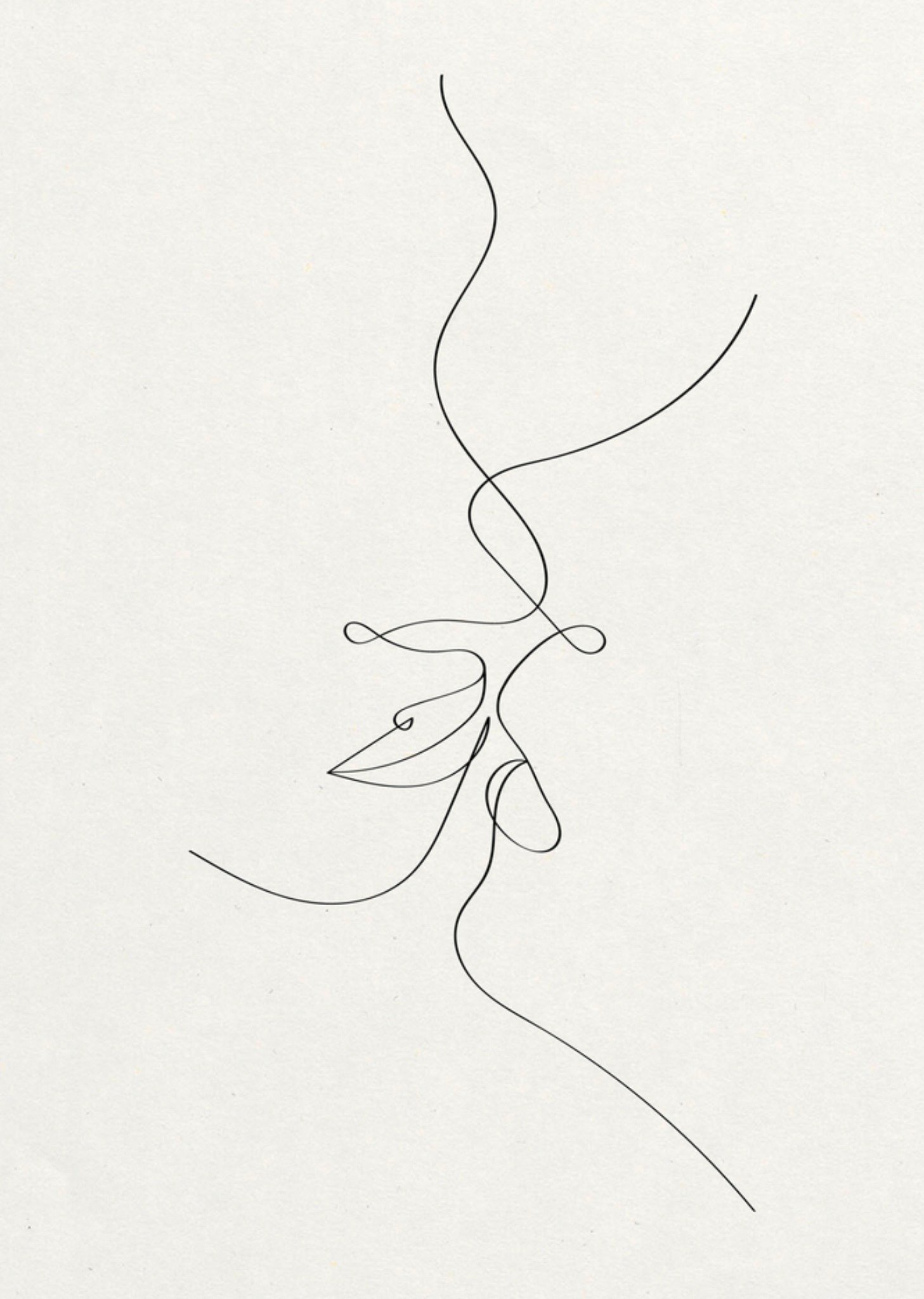 Valentijnskaart silhouetten Greetz